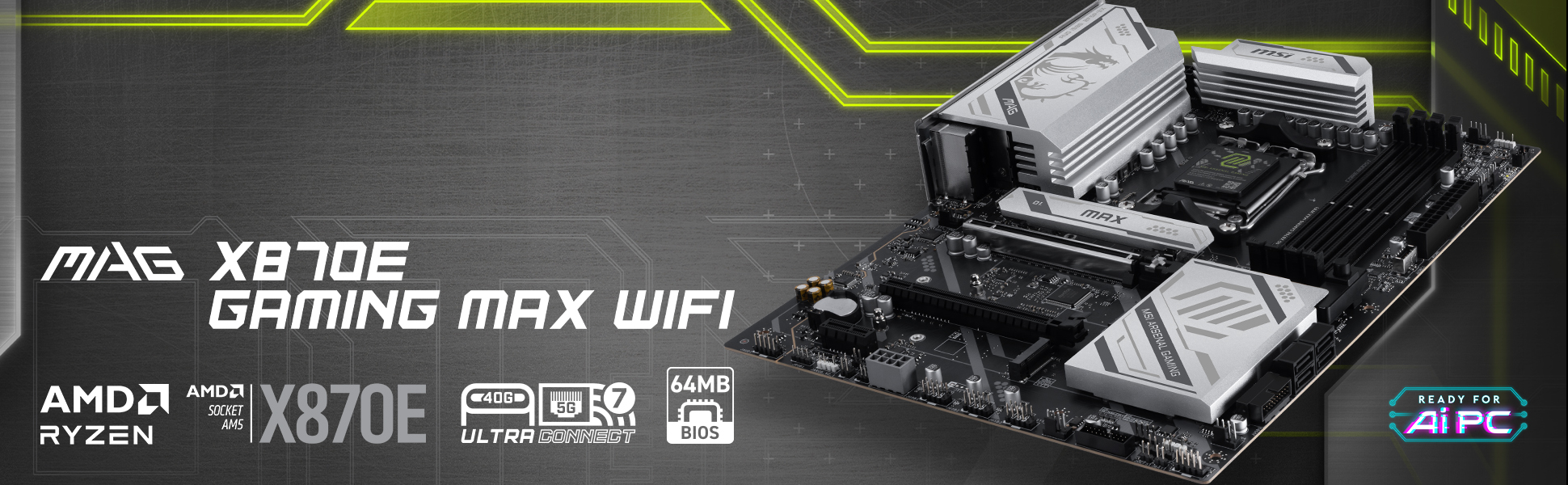 MAG X870E GAMING MAX WIFI